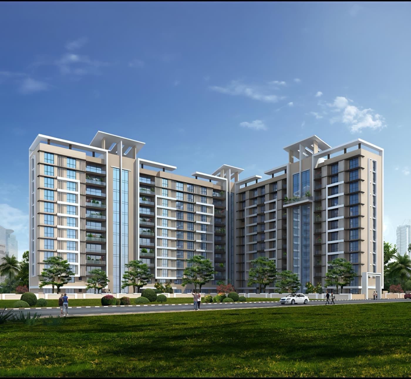 Luxe Towers elevation